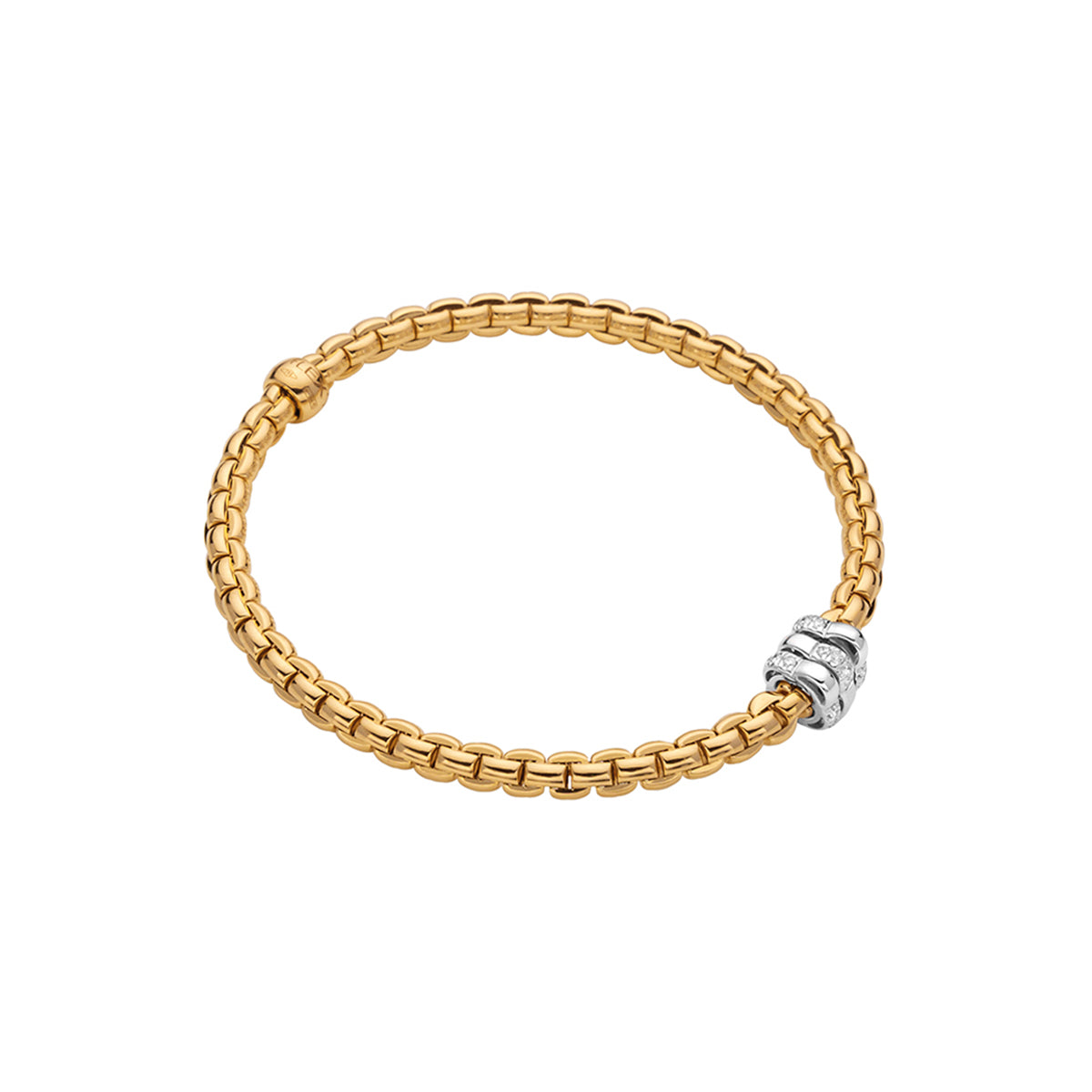 FOPE Eka Flex'it Bracelet With Diamond Pave'