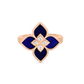 Roberto Coin Venetian Princess Lapis & Diamond Ring