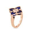 Roberto Coin Venetian Princess Lapis & Diamond Ring