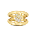 Roberto Coin Cialoma Diamond Single Knot Ring