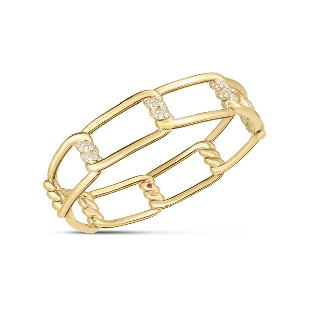 Roberto Coin Cialoma Diamond Accent Bangle