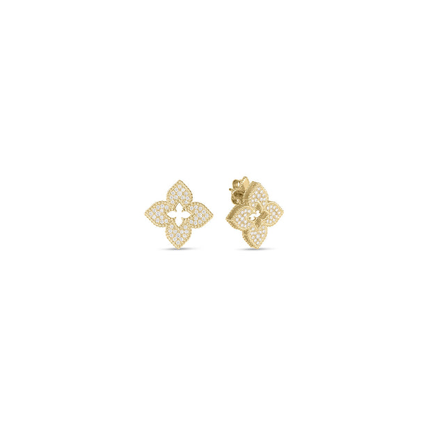 Roberto Coin Venetian Princess Pave Earrings