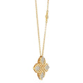 Roberto Coin Arabesque Diamond Flower Pendant Necklace
