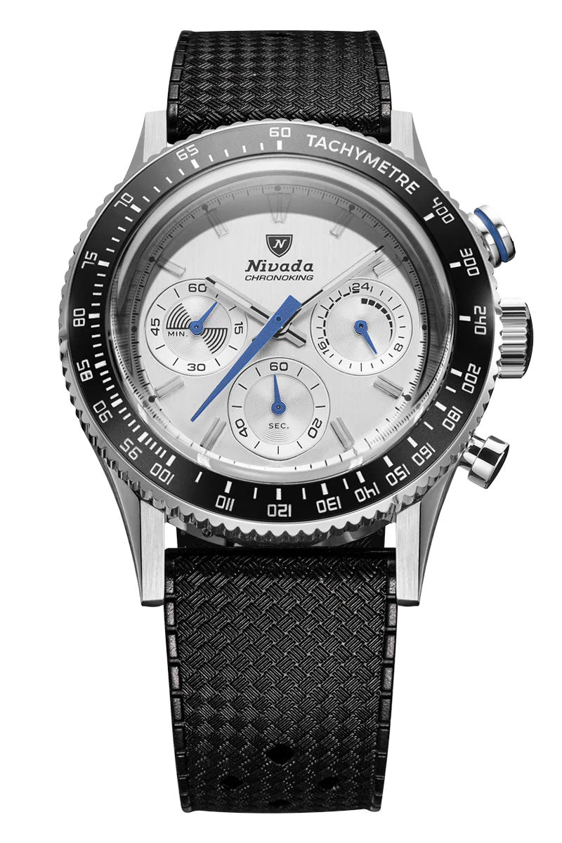 Nivada Grenchen Chronoking Mecaquartz Racing Grey 87046Q01