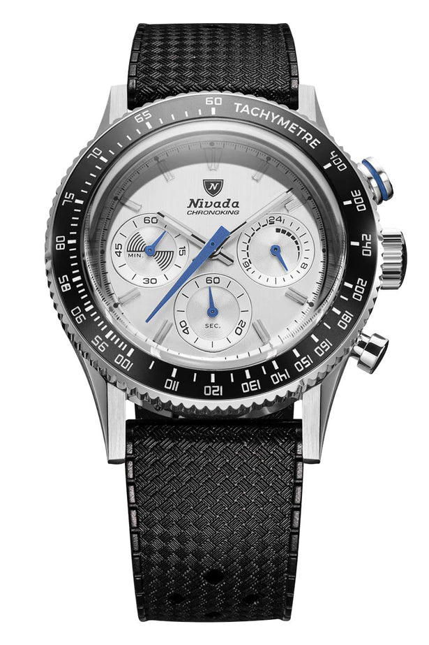 Nivada Grenchen Chronoking Mecaquartz Racing Grey 87046Q01