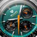 Nivada Grenchen Chronoking Mecaquartz Racing Green 87051Q04