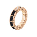 Roberto Coin Mosaic Black Jade & Diamond Accent Ring