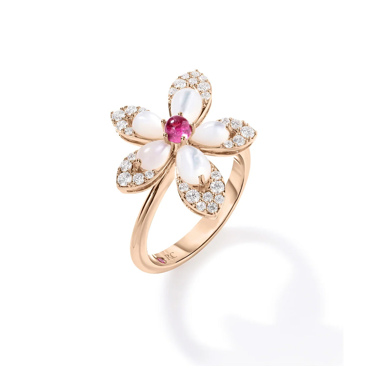 Roberto Coin Tiare' Diamond Flower Ring