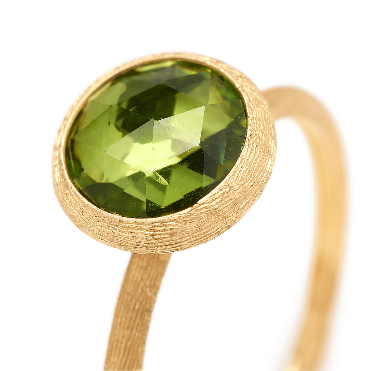 Marco Bicego Jaipur Color Peridot Stackable Ring