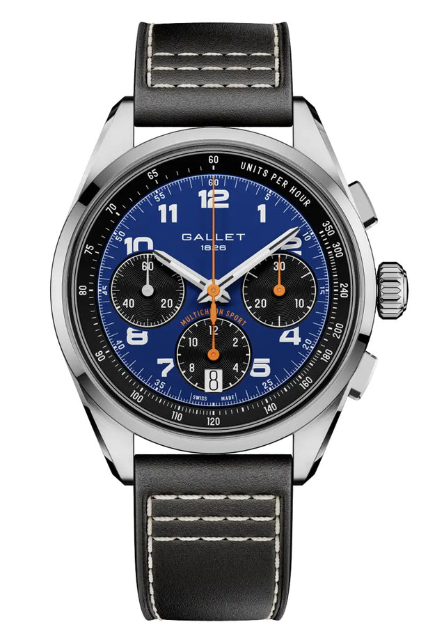 Gallet Multichron Sport 41mm Automatic Chronograph AG2302101C1X1