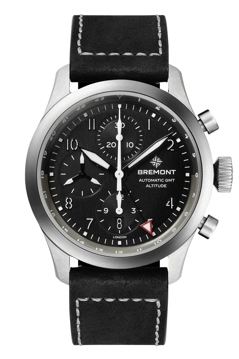 Bremont Altitude Chronograph GMT ALT42-CHR-G-SS-BK-L-S