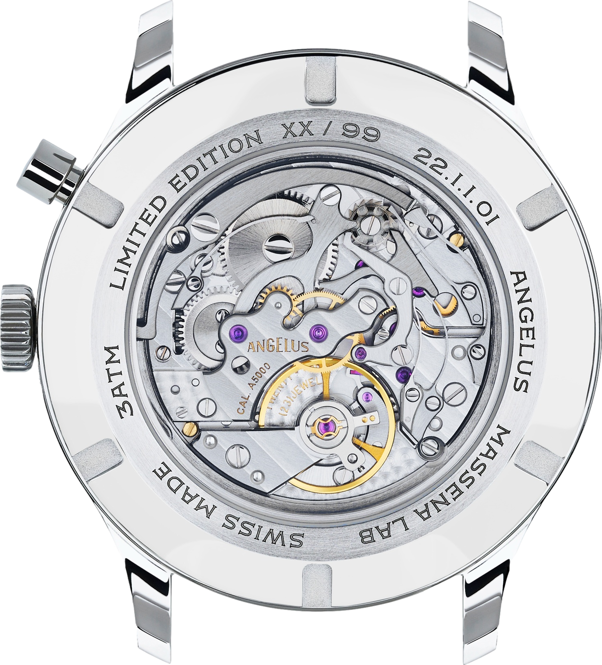 Angelus Chronographe Medical x Massena Lab 0CHAS.A01A.V010S