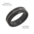 Elysium Black Diamond Ares Authentic Muonionalausta Meteorite Inlay