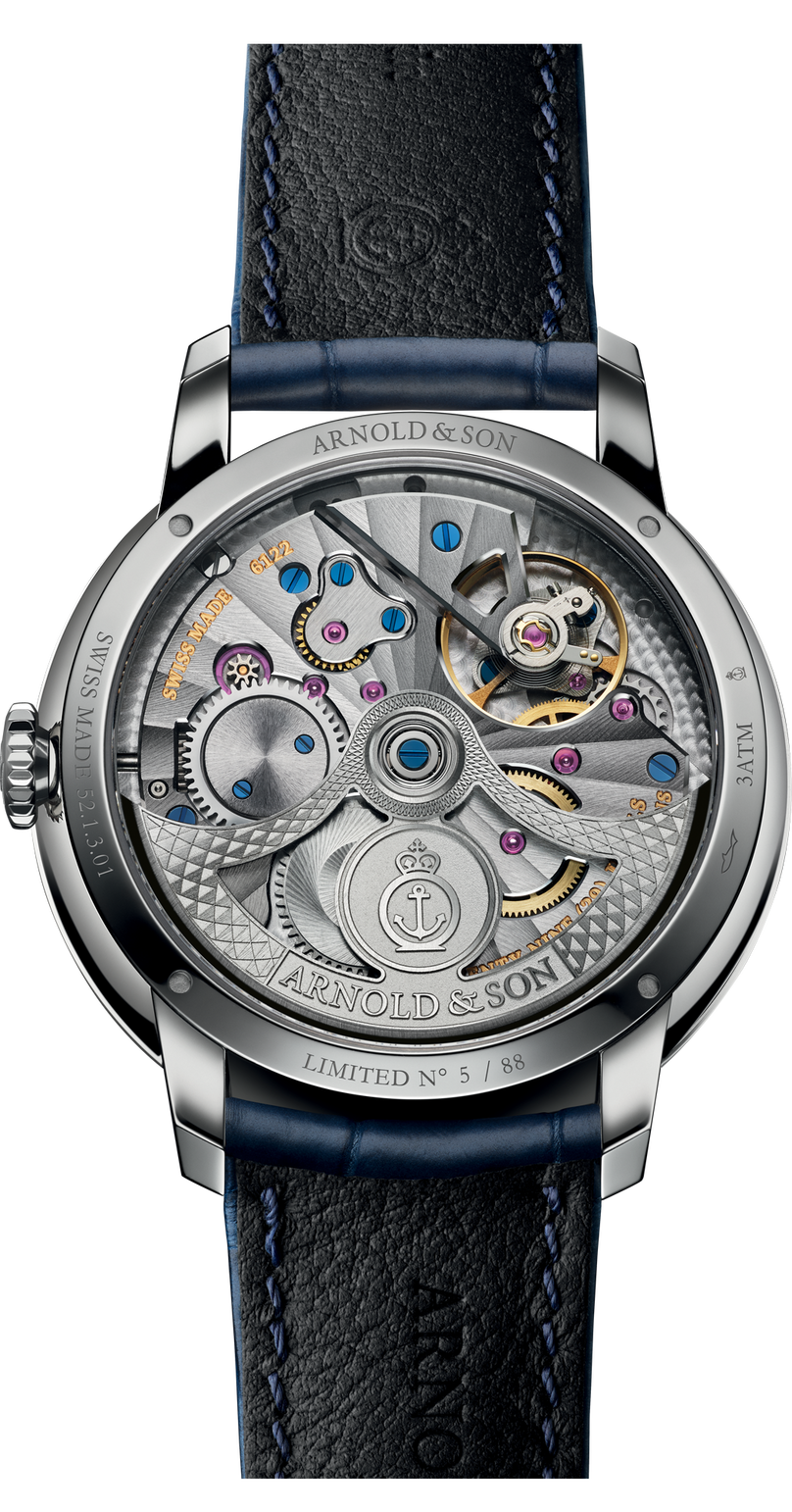 Arnold & Son World Time Globetrotter 42 Stainless Steel 1WTBS.K01A.C0263S