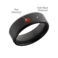 Elysium Black Diamond Ares With Red Diamond Inset