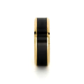 Elysium Black Diamond Imperium 18K Yellow Gold With Black Diamond Inlay