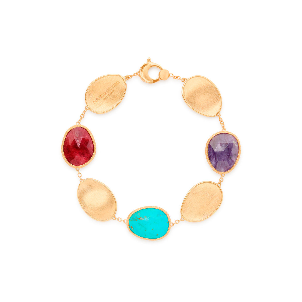 Marco Bicego Lunaria Mixed Gemstones Bracelet