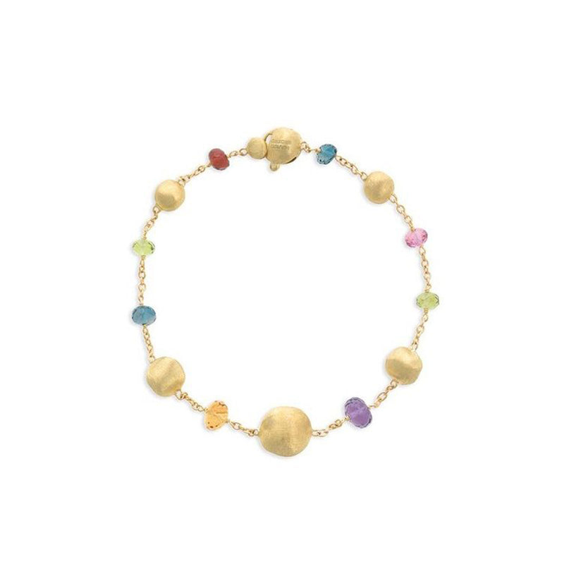 Marco Bicego Africa Single-Strand Mixed Gemstone Bracelet