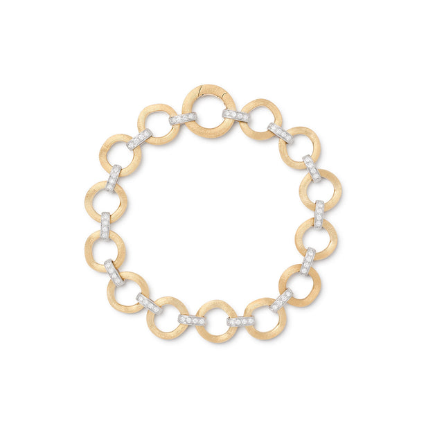 Marco Bicego Jaipur Flat Link Diamond Bracelet