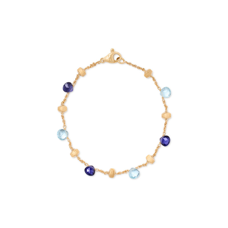 Marco Bicego Paradise Single Strand Topaz & Iolite Bracelet