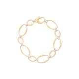 Marco Bicego Marrakech Onde Diamond Flat Link Bracelet