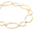 Marco Bicego Marrakech Onde Diamond Flat Link Bracelet