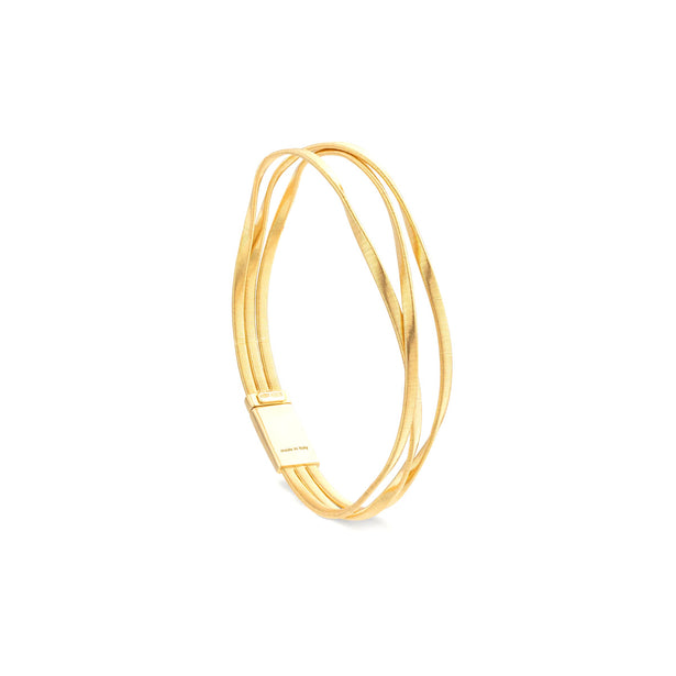 Marco Bicego Marrakech Three-Strand Coil Bracelet