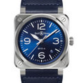 Bell & Ross Blue Steel BR03A-BLU-ST/SCA