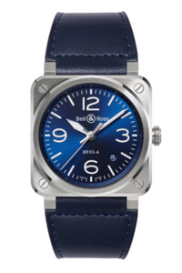 Bell & Ross Blue Steel BR03A-BLU-ST/SCA