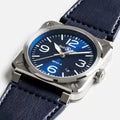 Bell & Ross Blue Steel BR03A-BLU-ST/SCA