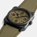 Bell & Ross BR 03 Military Ceramic BR03A-MIL-CE/SRB