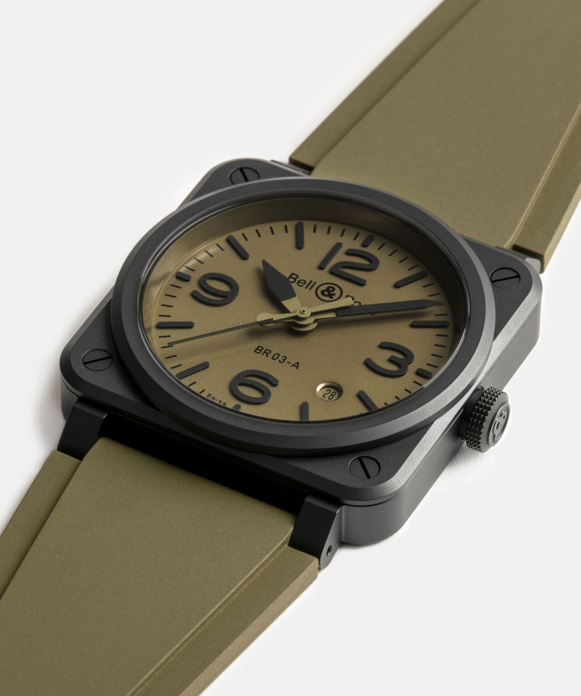 Bell & Ross BR 03 Military Ceramic BR03A-MIL-CE/SRB