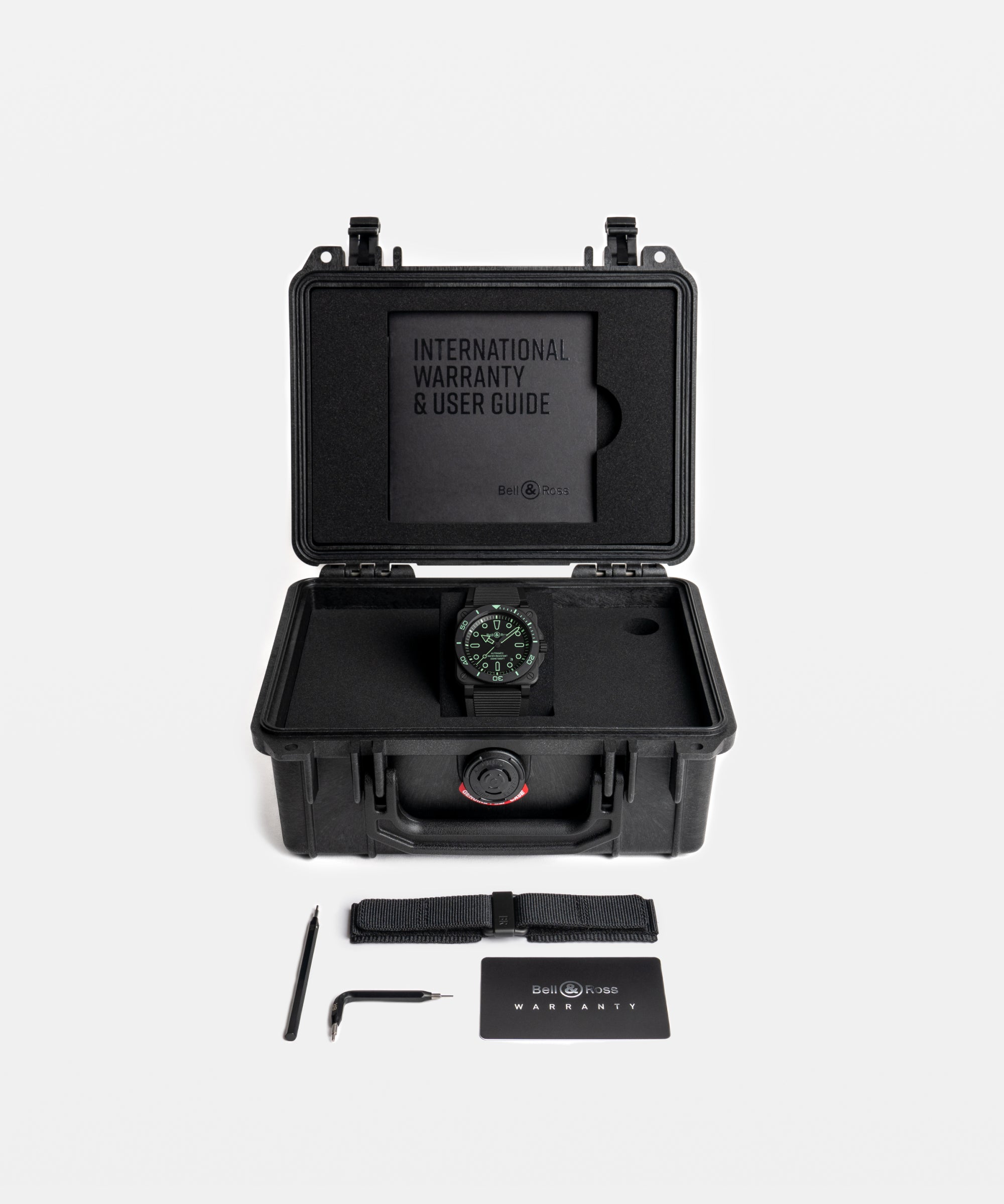 Bell & Ross BR03 Diver 42mm Ceramic Limited Edition BR03A-D-OL-CE/SRB