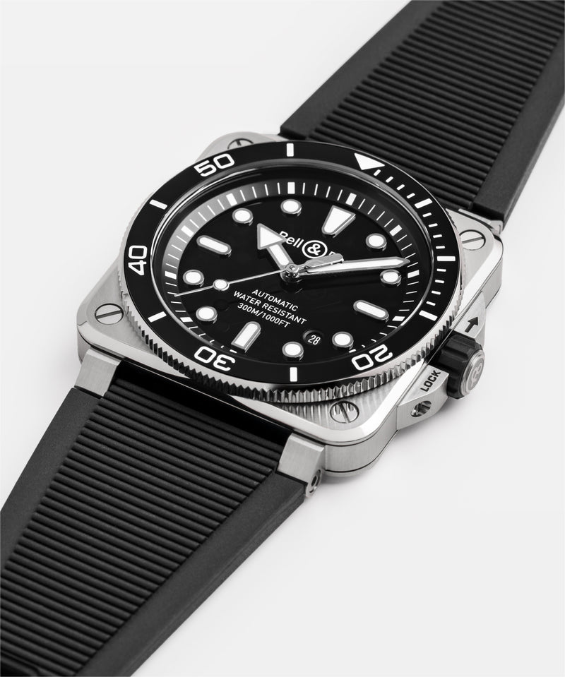 Bell & Ross BR03 Diver 42mm BR03A-D-BL-ST/SRB