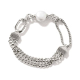 John Hardy Pearl Chain Link Bracelet