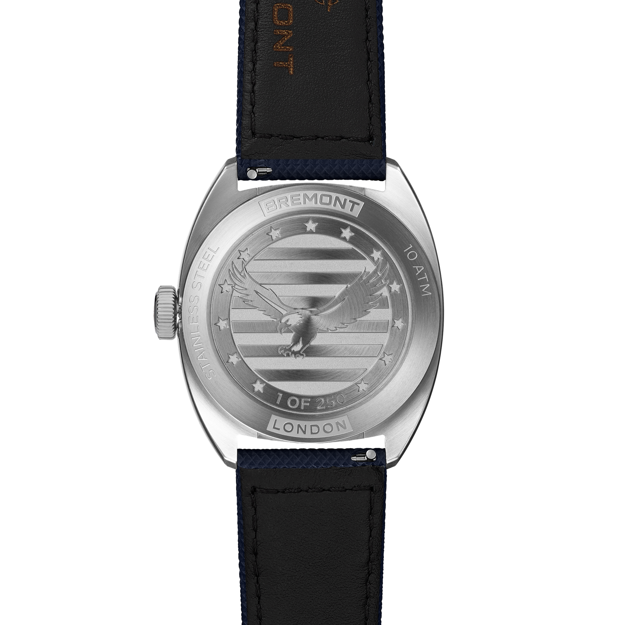 Bremont Terra Nova 40.5mm Jumping Hour 1776 Limited Edition TN40-JH-SS-BL-1776-L-S