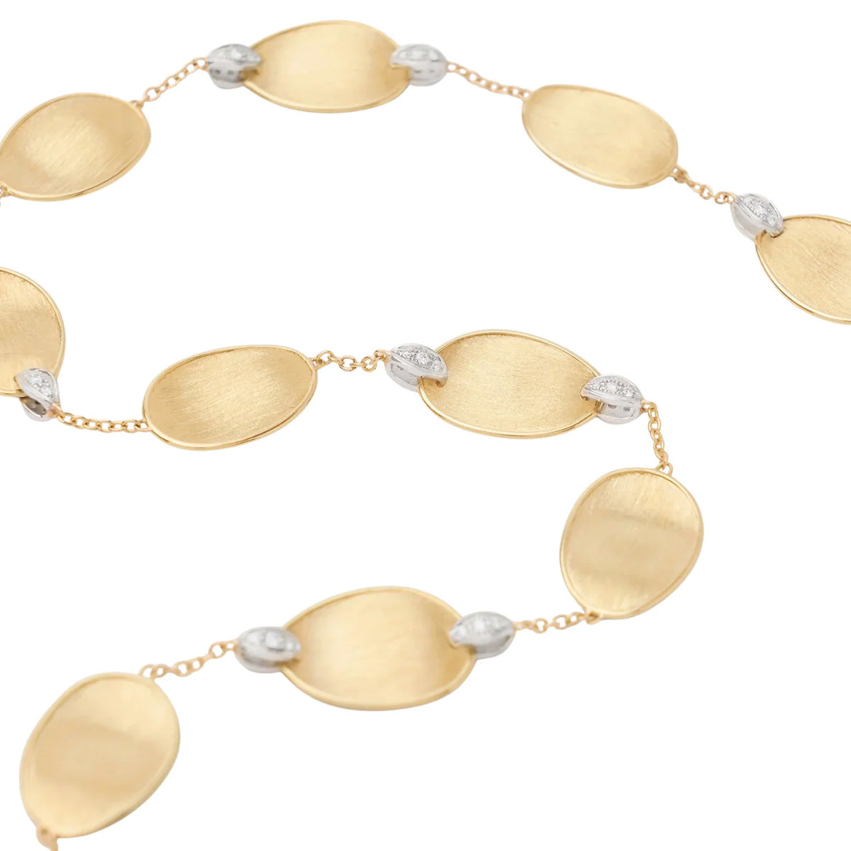 Marco Bicego Lunaria Diamonds Chain Necklace