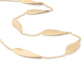 Marco Bicego Lunaria Twist Gold Leaves Necklace
