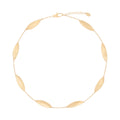 Marco Bicego Lunaria Twist Gold Leaves Necklace