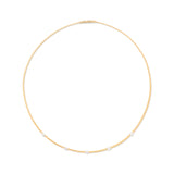 Marco Bicego Masai Coil Necklace With Diamond Stations