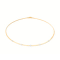 Marco Bicego Masai Coil Necklace With Diamond Stations