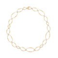 Marco Bicego Marrakech Onde Diamond Flat Link Collar Necklace