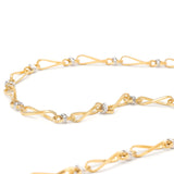 Marco Bicego Marrakech Onde Twisted Coil Link Necklace With Diamonds