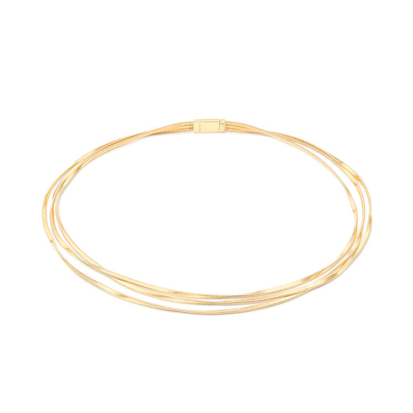 Marco Bicego Marrakech Three-Strand Coil Necklace