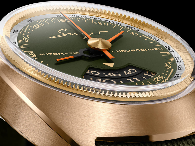 Singer Reimagined 1969 Bronze Chronograph SR203