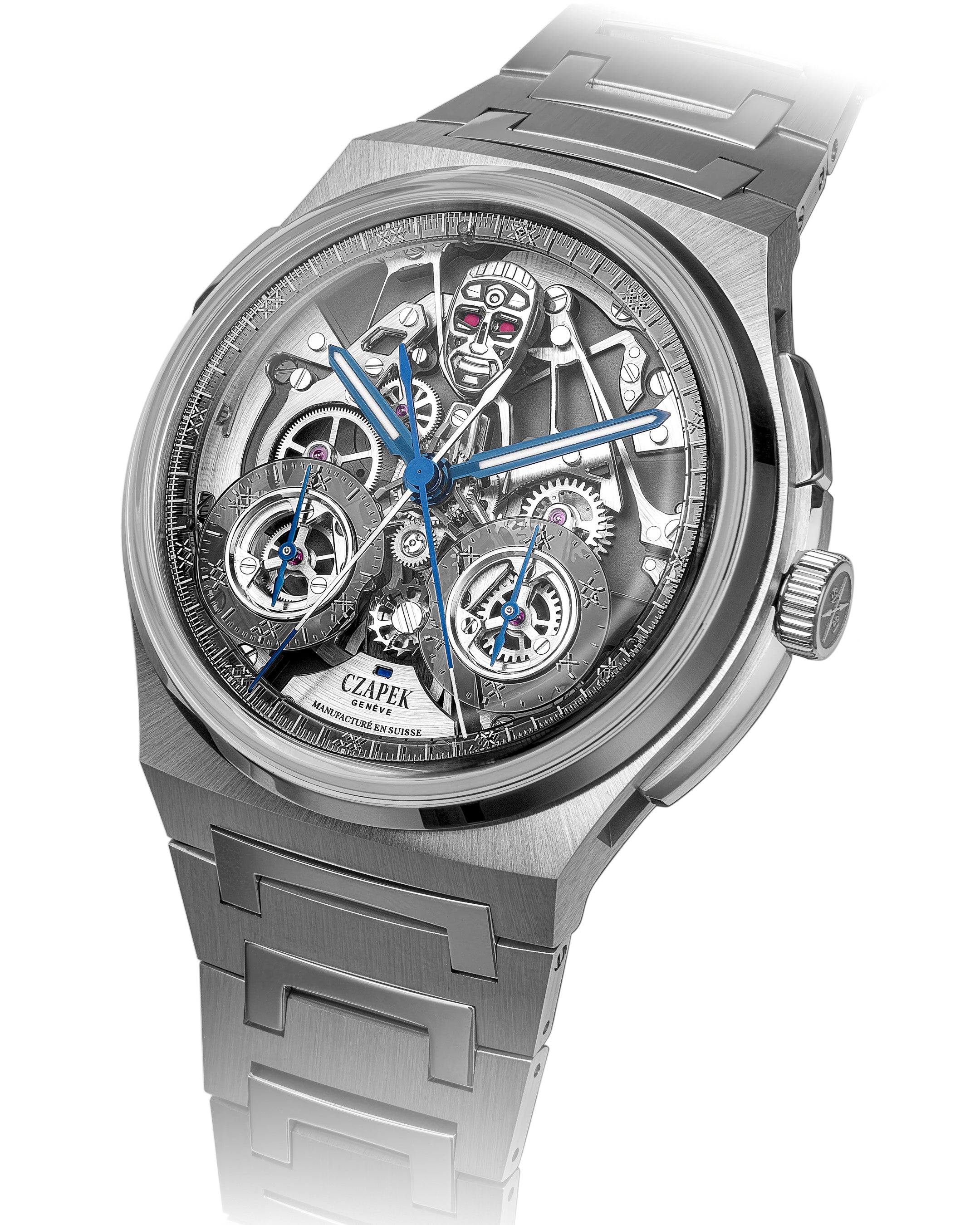 Czapek Antarctique Rattrapante R.U.R Skeleton Limited Edition