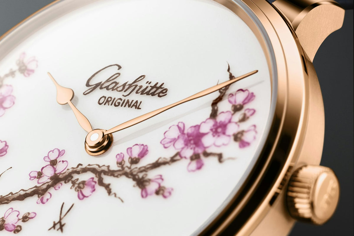 Glashütte Original Senator Meissen Cherry Blossom Limited Edition 1-36-16-05-05-01