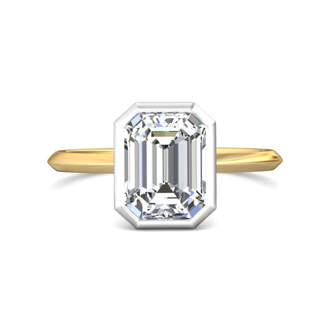 Martin Flyer Solitaire Emerald Cut Engagement Ring DERS32XSECTTYZ-9X7EC