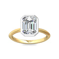 Martin Flyer Solitaire Emerald Cut Engagement Ring DERS32XSECTTYZ-9X7EC