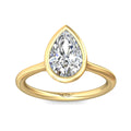 Martin Flyer Solitaire Pear Shaped Engagement Ring DERS33XSPSYZ-10.7X7.0PS